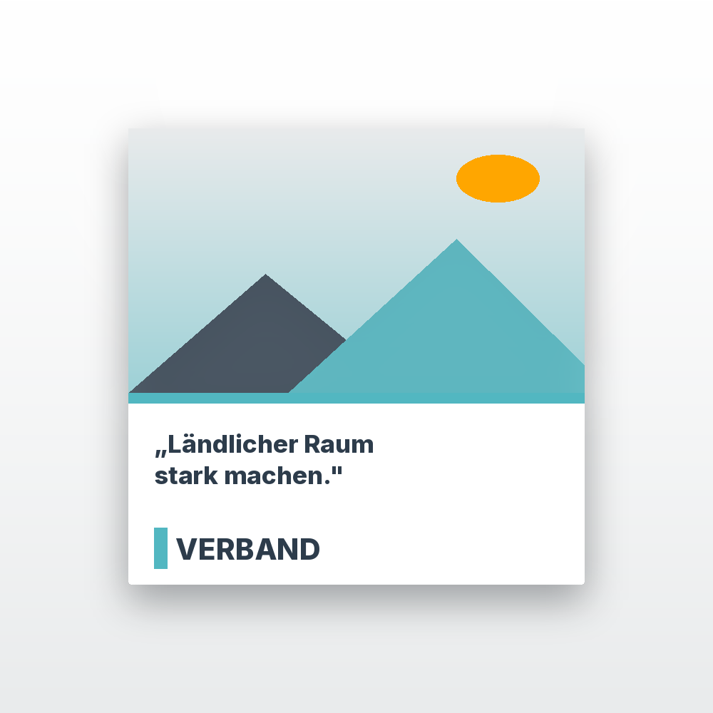 Themenkachel "Ländlicher Raum"