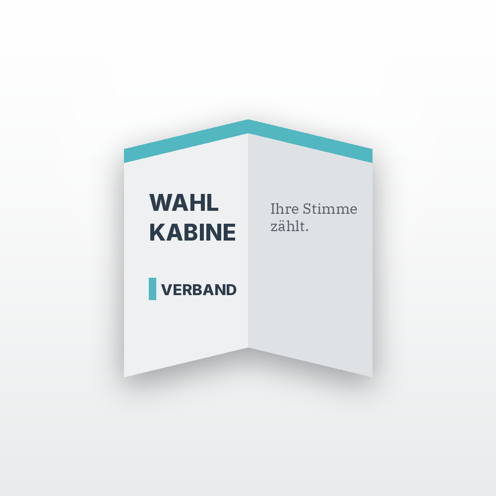 Tischwahlkabine